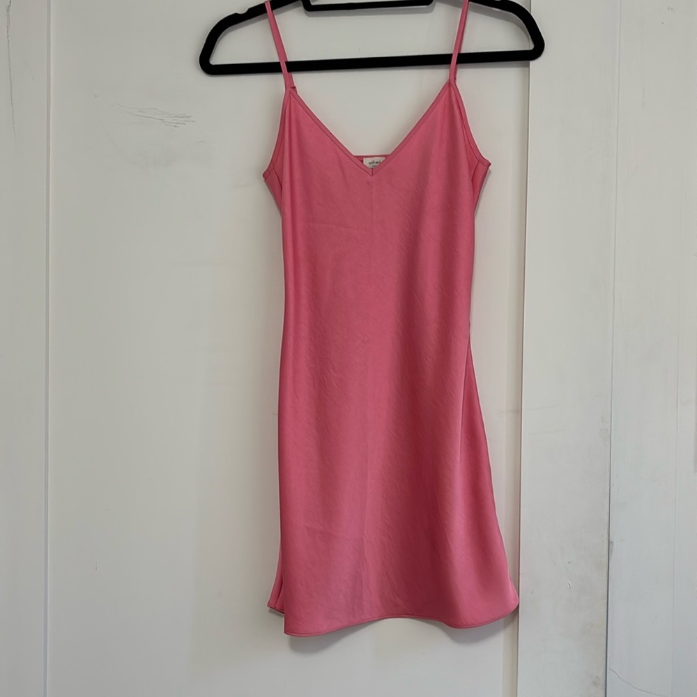Aritzia satin dress